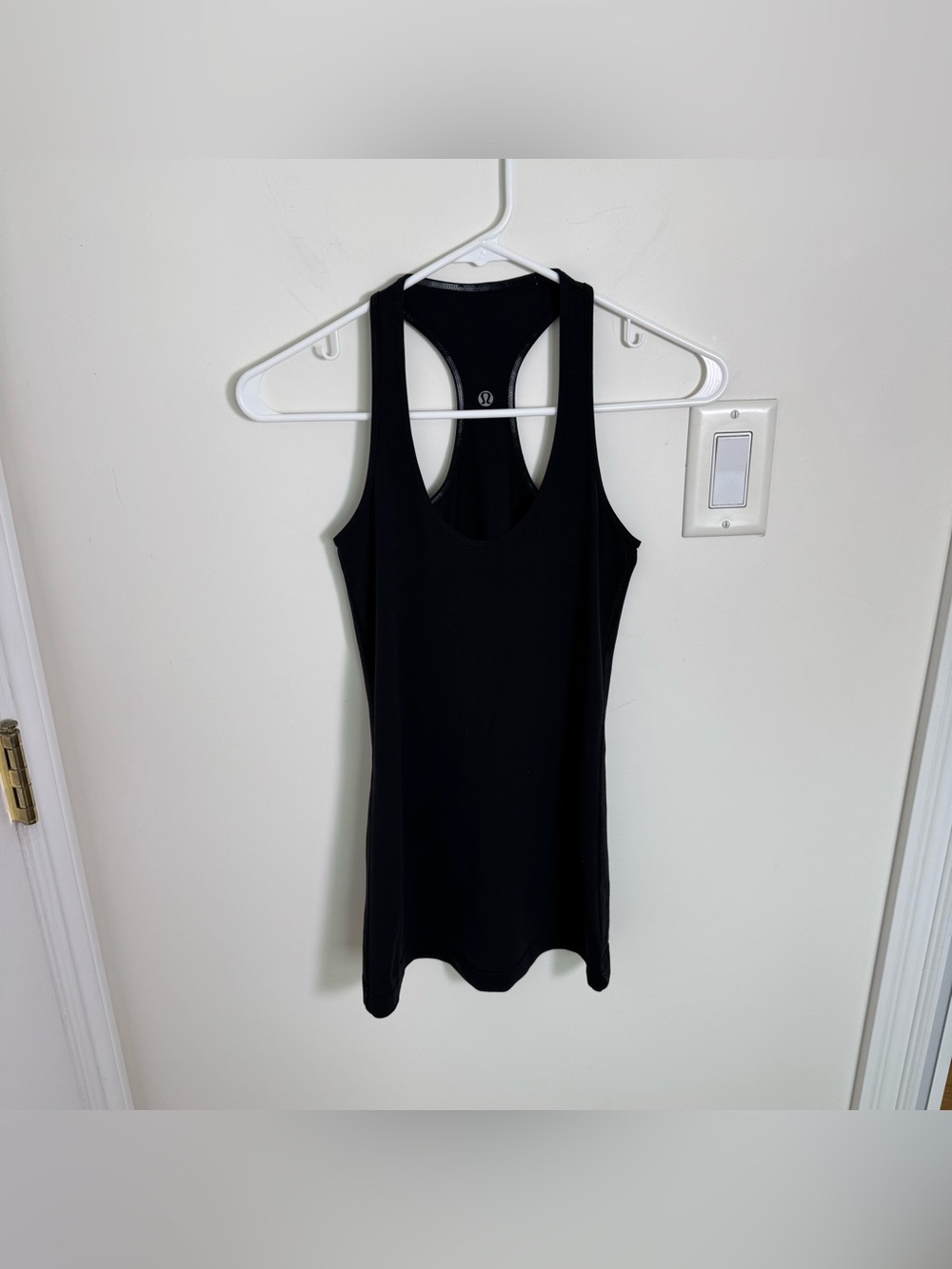 Lululemon Black Racerback Tank Top Reversible